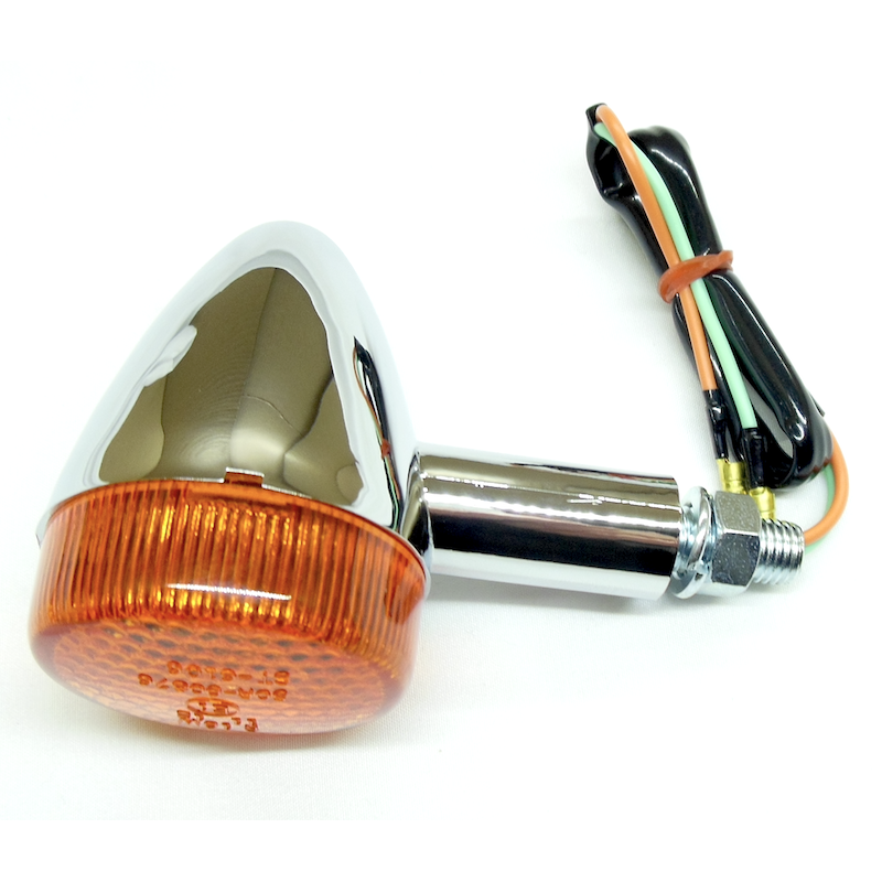 Universele Knipperlicht Chroom – E-keur | M10 12V