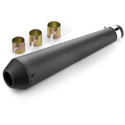 Megaton uitlaatpijp 38–45 mm 44 cm zwart Highway Hawk