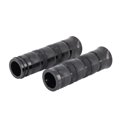Alu zwart handvatten 1 inch gas via draad