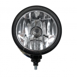 Koplamp LED ring zwart H4 E-keur Highway Hawk
