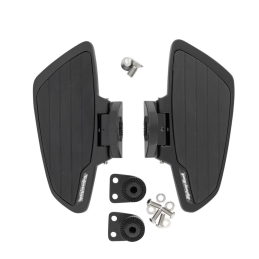 Highway Hawk passagier floorboards Smooth zwart Yamaha Midnight Star