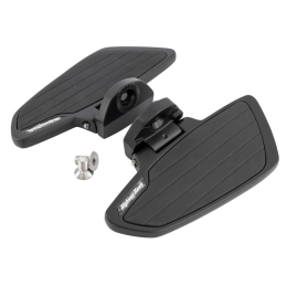 Highway Hawk passagier floorboards Smooth zwart Yamaha Midnight Star