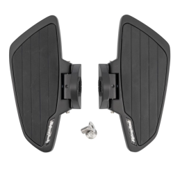 Highway Hawk passagier floorboards Smooth zwart Yamaha Midnight Star