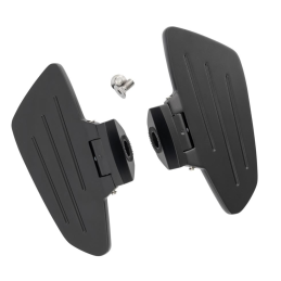 Highway Hawk passagier floorboards Smooth zwart Yamaha Midnight Star