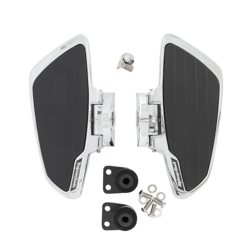 Highway Hawk passagier floorboards Smooth chroom Yamaha Midnight Star