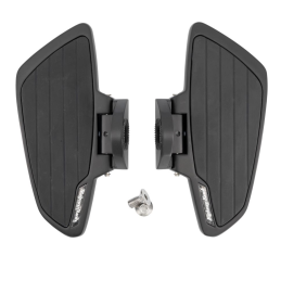 Highway Hawk passagier floorboards Smooth zwart Yamaha Drag Star