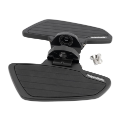 Highway Hawk passagier floorboards Smooth zwart Yamaha Drag Star