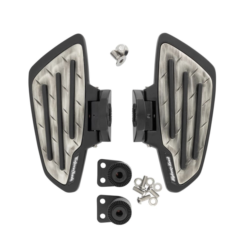 Highway Hawk New Tech Glide Metal passagier floorboards Yamaha Drag St