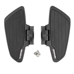 Highway Hawk passagier floorboards Smooth zwart cruiser