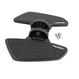 Highway Hawk passagier floorboards Smooth zwart cruiser