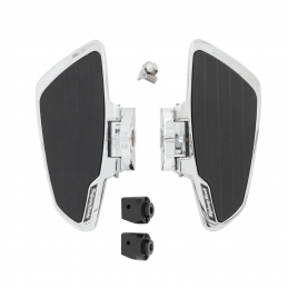 Highway Hawk passagier floorboards Smooth chroom cruiser