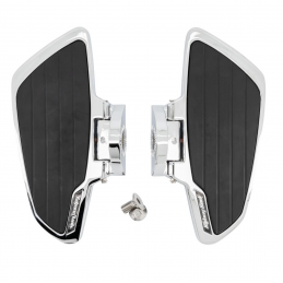 Highway Hawk passagier floorboards Smooth chroom cruiser