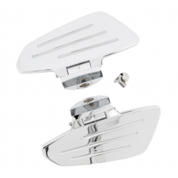 Highway Hawk passagier floorboards Smooth chroom cruiser