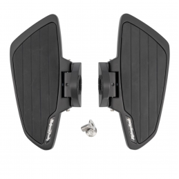 Highway Hawk passagier floorboards Smooth zwart cruiser