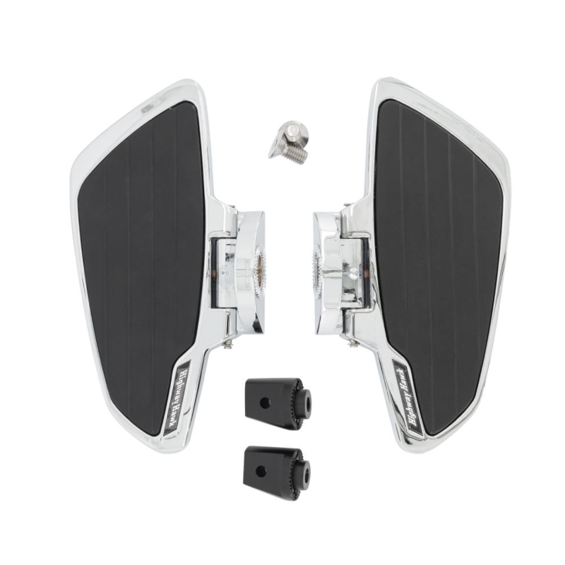 Highway Hawk passagier floorboards Smooth chroom cruiser