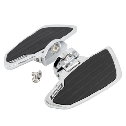 Highway Hawk passagier floorboards Smooth chroom cruiser