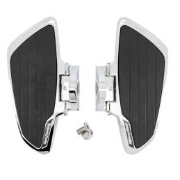 Highway Hawk passagier floorboards Smooth chroom cruiser