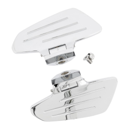 Highway Hawk passagier floorboards Smooth chroom cruiser