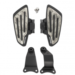 Highway Hawk New Tech Glide Metal rijder floorboards Honda VT 750