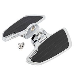 Highway Hawk rijder floorboards Smooth chroom Honda VT 750