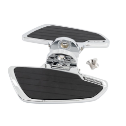 Highway Hawk rijder floorboards Smooth chroom Honda VT 750