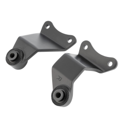 Highway Hawk rijder floorboards Smooth chroom Honda VT 750