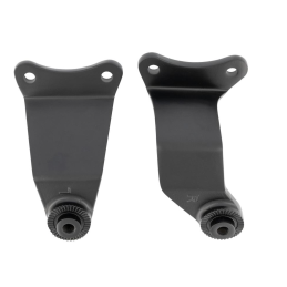 Highway Hawk rijder floorboards Smooth chroom Honda VT 750