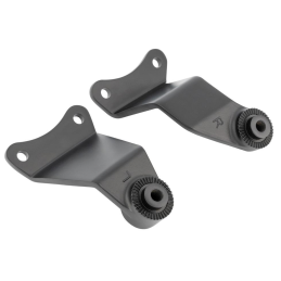 Highway Hawk rijder floorboards Smooth chroom Honda VT 750