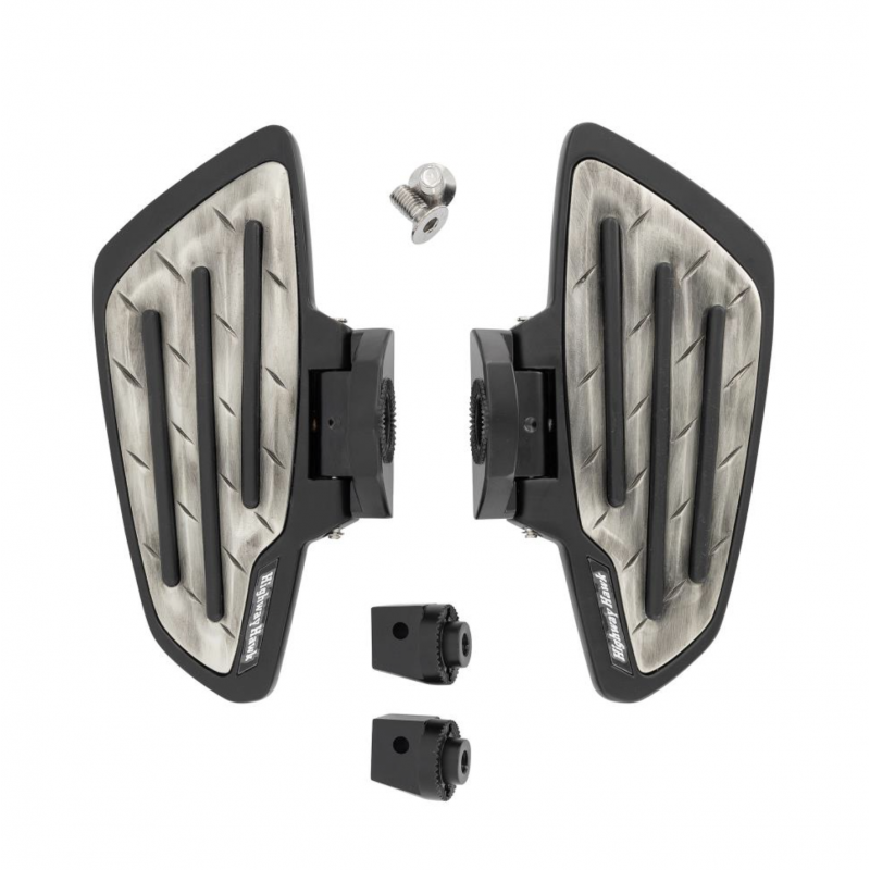 Highway Hawk New Tech Glide Metal passagier floorboards Honda VT 750 A