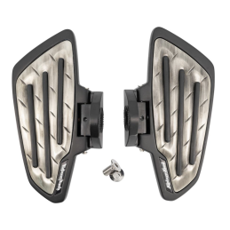 Highway Hawk New Tech Glide Metal rijder floorboards Honda VT 750 ACE