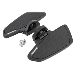 Highway Hawk rijder floorboards Smooth zwart Honda VT 750 ACE
