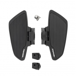 Highway Hawk passagier floorboards Smooth zwart Honda VT 750 ACE