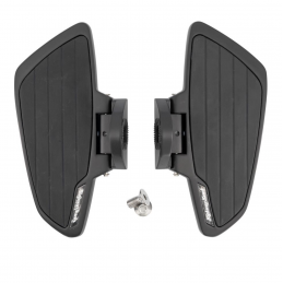 Highway Hawk passagier floorboards Smooth zwart Honda VT 750 ACE