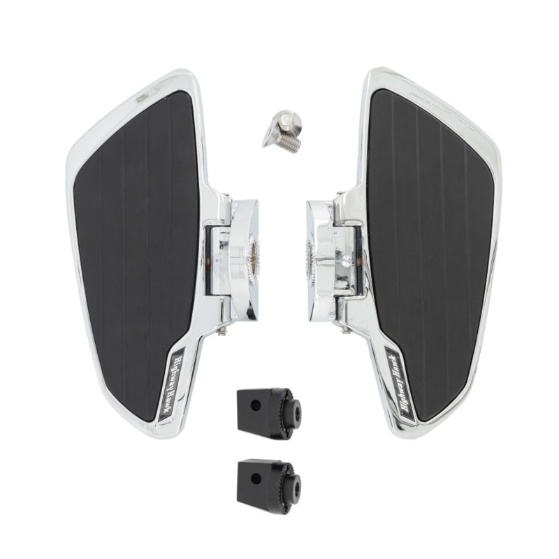 Highway Hawk passagier floorboards Smooth chroom Honda VT 750 ACE