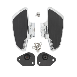 Highway Hawk rijder floorboards Smooth chroom Honda VT 750 ACE