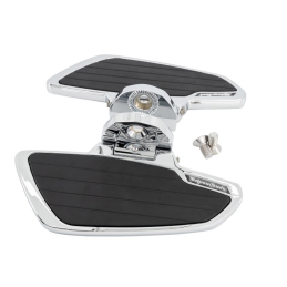 Highway Hawk rijder floorboards Smooth chroom Honda VT 750 ACE