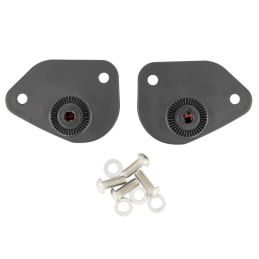 Highway Hawk rijder floorboards Smooth chroom Honda VT 750 ACE