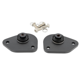 Highway Hawk rijder floorboards Smooth chroom Honda VT 750 ACE