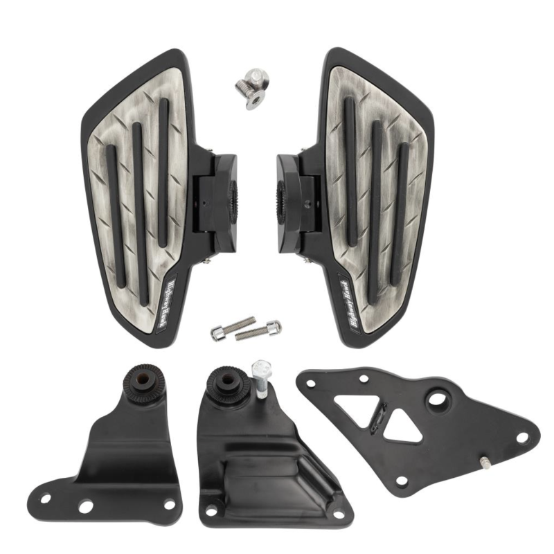 Highway Hawk New Tech Glide Metal rijder floorboards Kawasaki VN 900