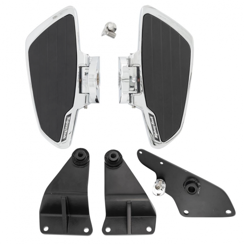 Highway Hawk passagier floorboards Smooth chroom Suzuki M 1500