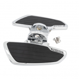 Highway Hawk passagier floorboards Smooth chroom Suzuki M 1500
