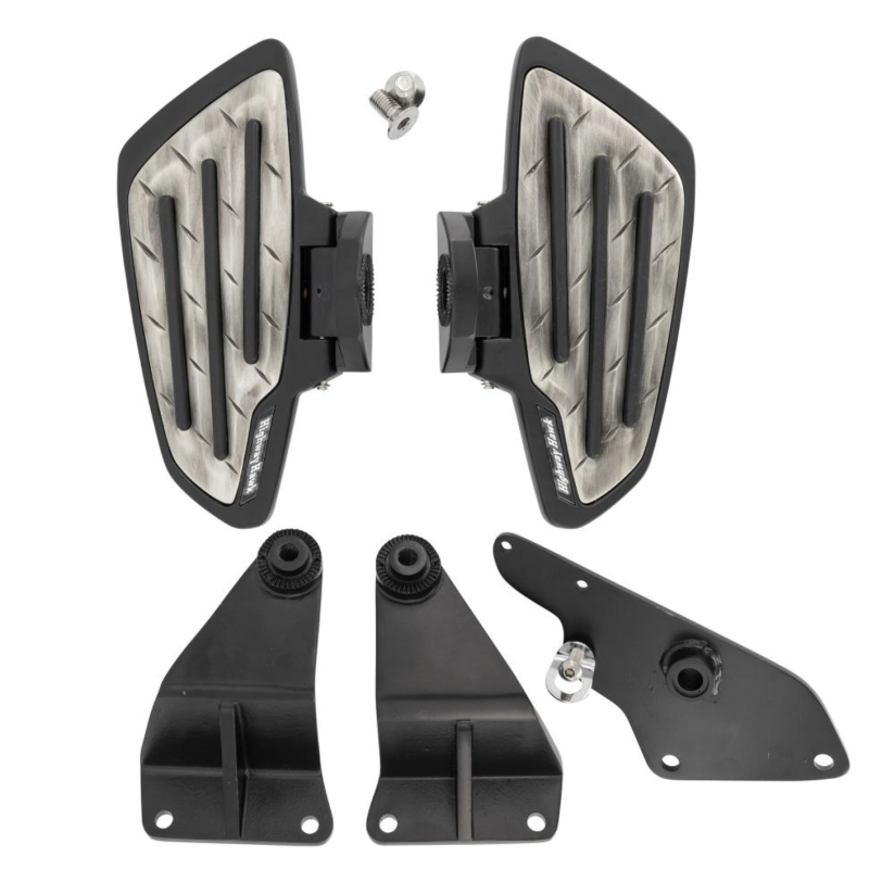 Highway Hawk New Tech Glide Metal passagier floorboards Suzuki M 1500