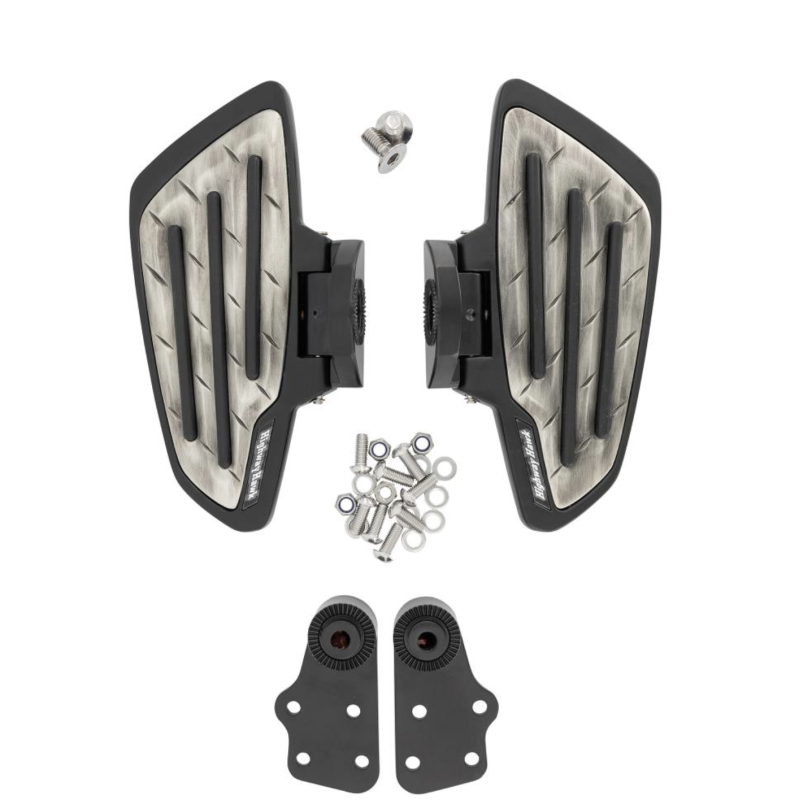Highway Hawk New Tech Glide Metal passagier floorboards Suzuki M 1800