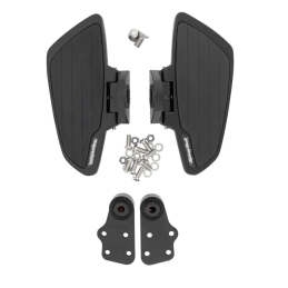 Highway Hawk passagier floorboards Smooth zwart Suzuki M 1800