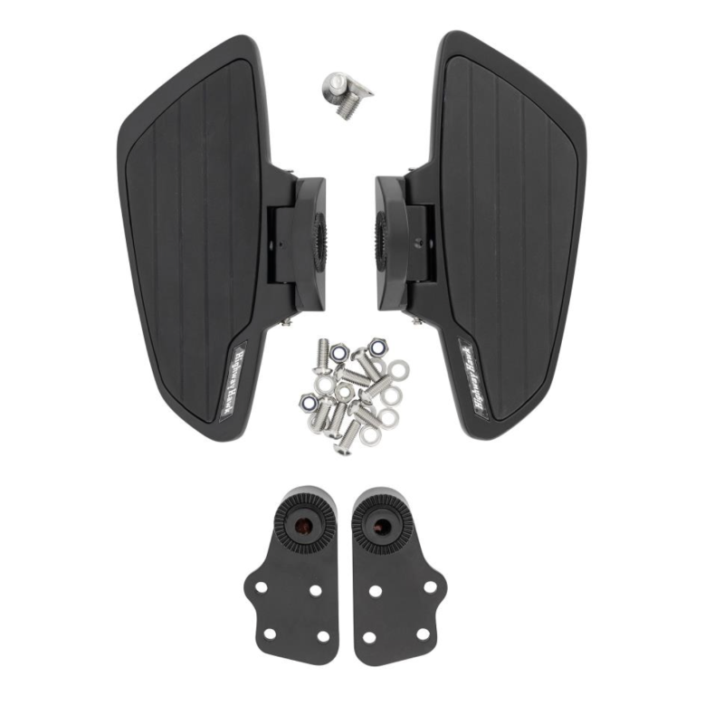 Highway Hawk passagier floorboards Smooth zwart Suzuki M 1800