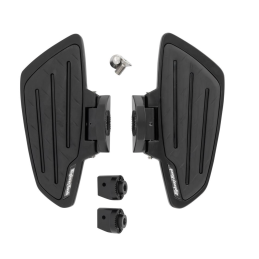 Highway Hawk New Tech Glide passagier floorboards zwart cruiser