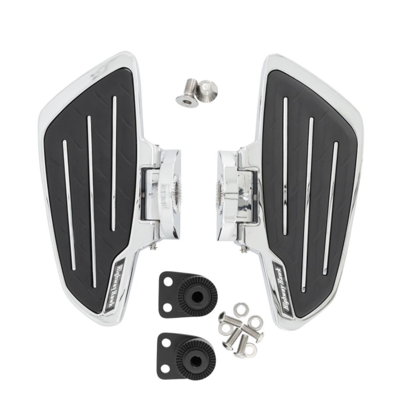 Highway Hawk New Tech Glide passagier floorboards chroom Yamaha