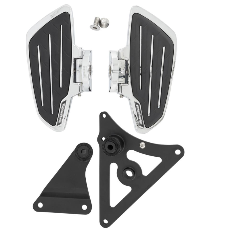 Highway Hawk New Tech Glide rijder floorboards chroom Mean Streak