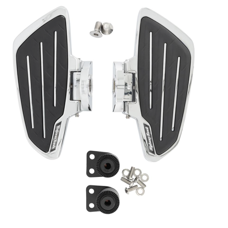Highway Hawk New Tech Glide passagier floorboards chroom Yamaha