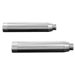 Straight cut slip-on 80 mm chroom FXDF FXDWG Euro 3